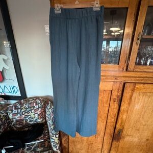 Soft Surroundings gauzy pants W/ pockets size Small NWT